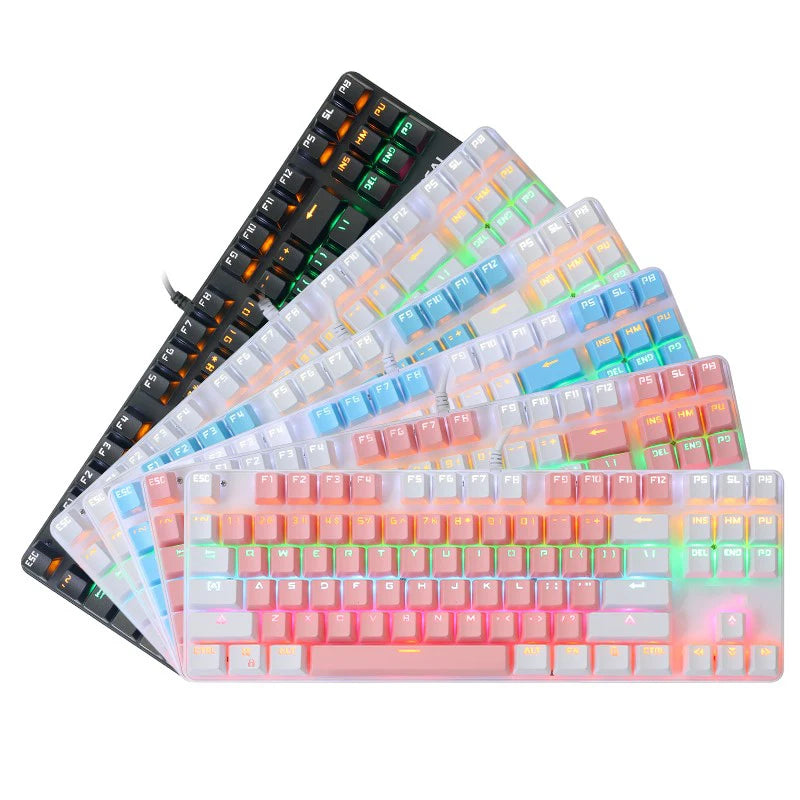 Color Backlit Wired  Gaming Mechanical Keyboard