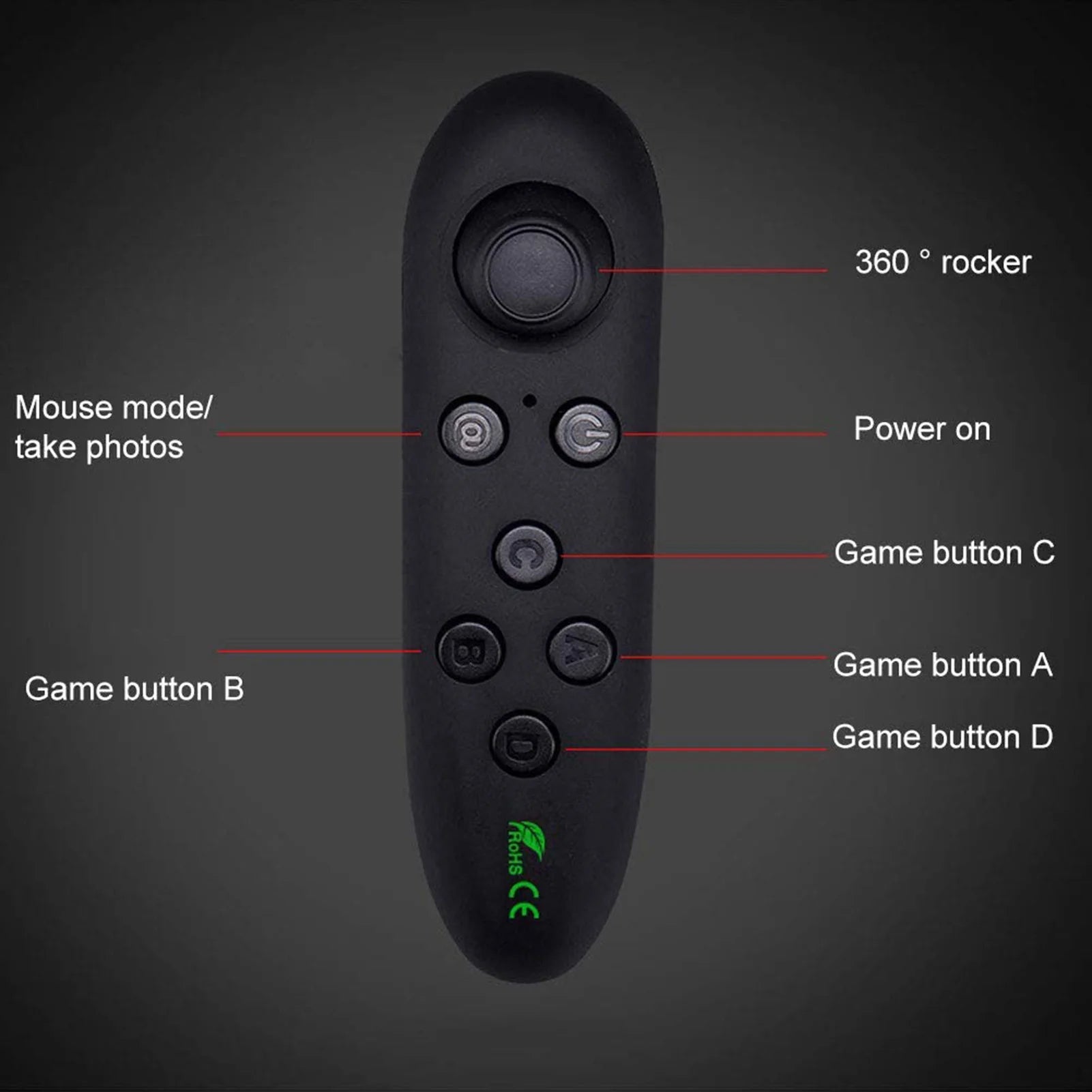 Android Gamepad Wireless Remote Controller