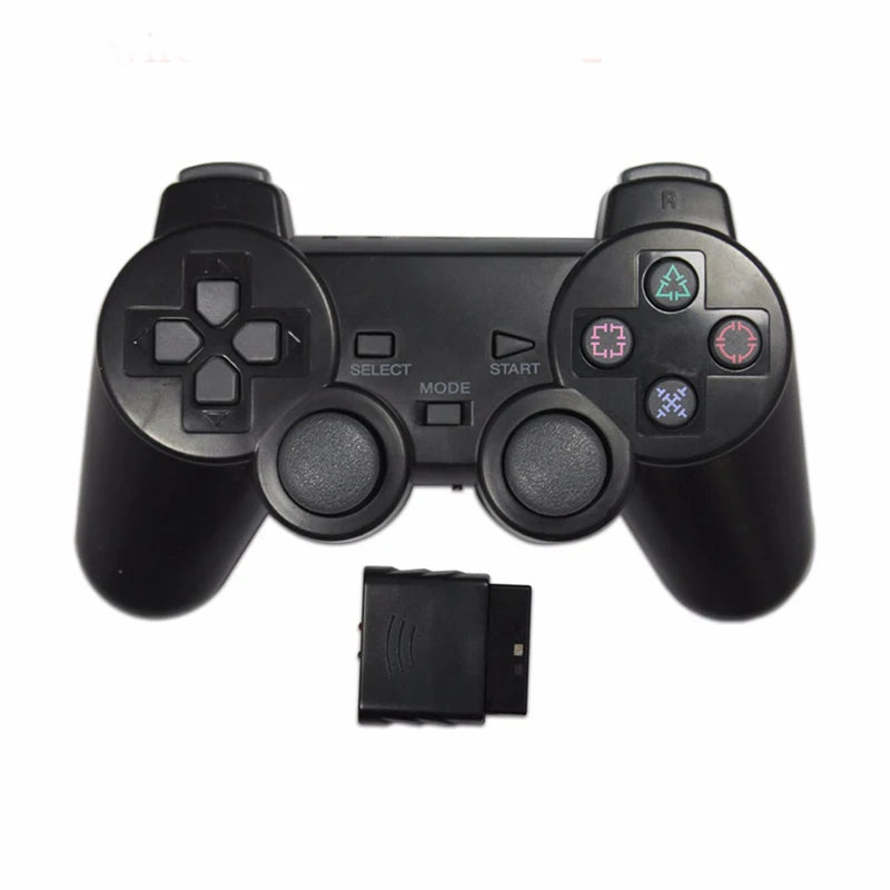 Transparent Color Bluetooth Wireless Gamepad Controller For Sony PS2