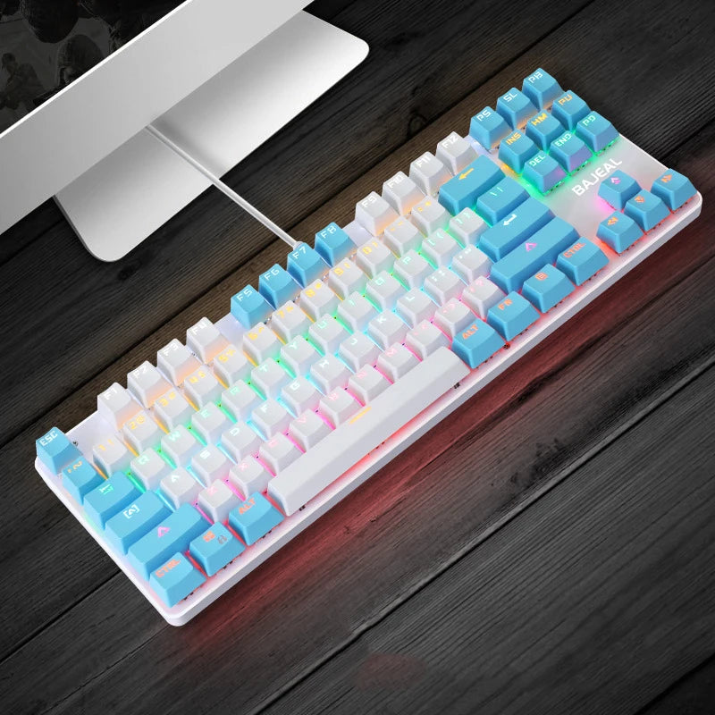 Color Backlit Wired  Gaming Mechanical Keyboard