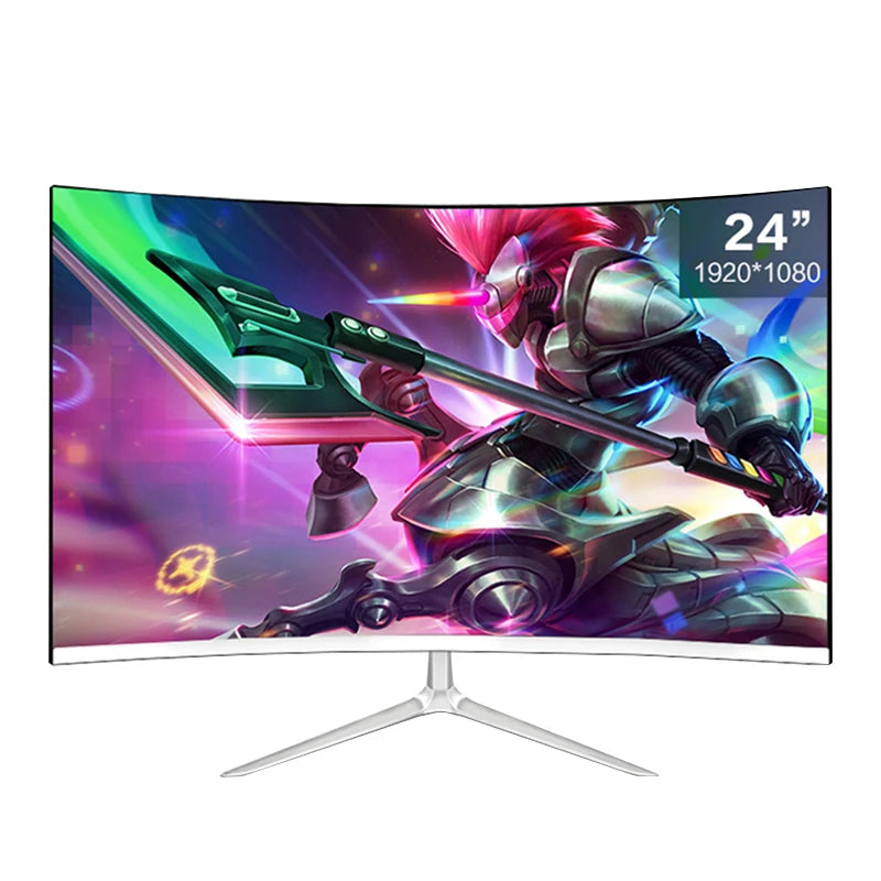 24 inch 75hz 1080p Curved PC Monitor