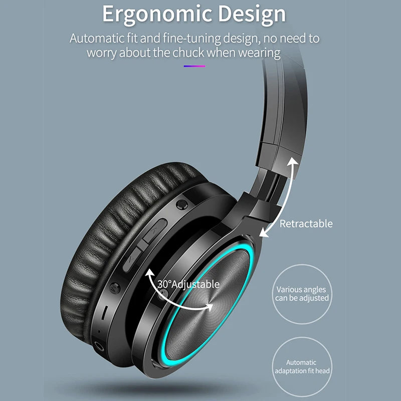 Strong Bass Bluetooth Wireless Headphones