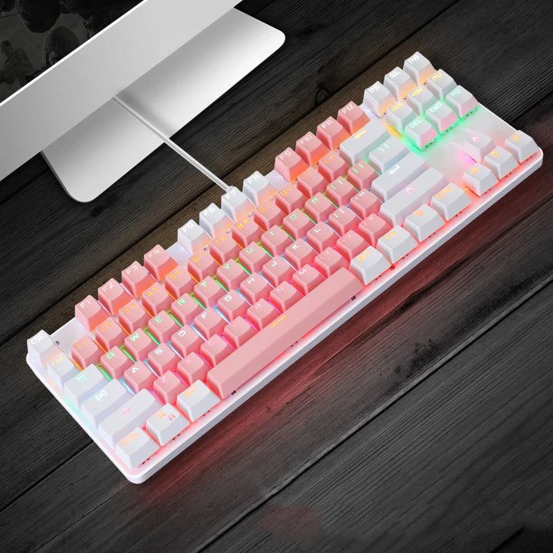 Color Backlit Wired  Gaming Mechanical Keyboard