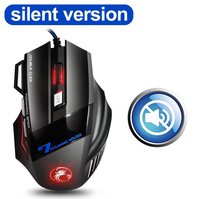 7 Button 5500DPI Wired Gaming Mouse