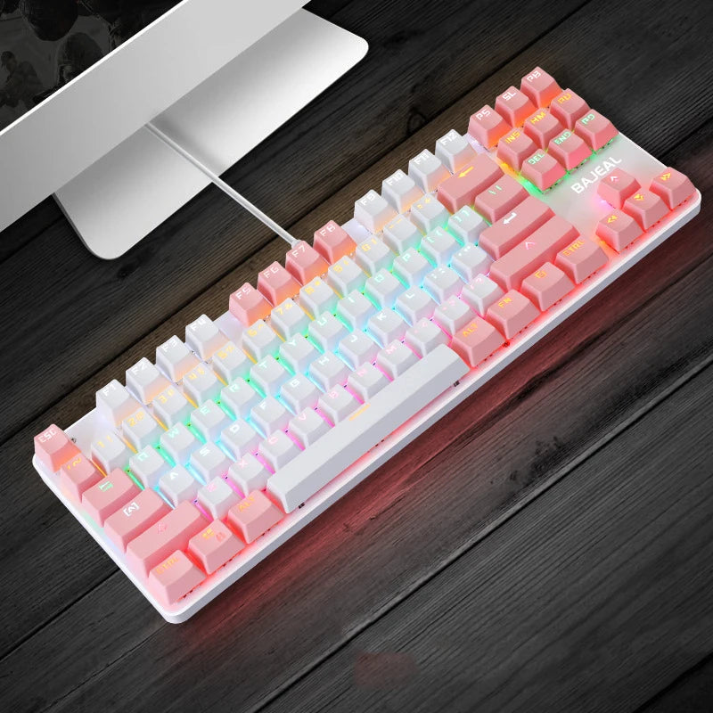 Color Backlit Wired  Gaming Mechanical Keyboard