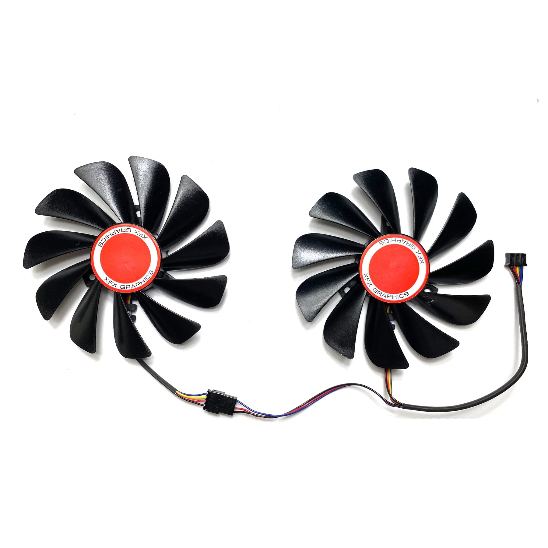 RX580 588 590 GME 8GB Black Wolf black wolf version Cooling Fan