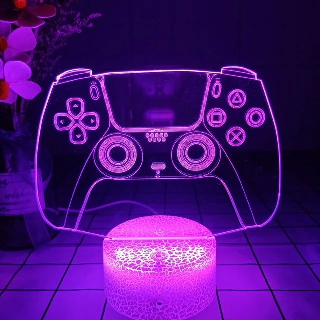 3D LED Gaming RGB Lamp