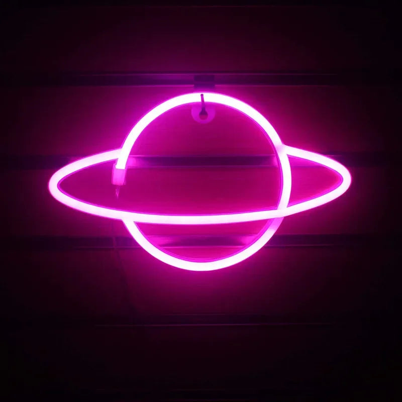 Planet Bar Neon Sign