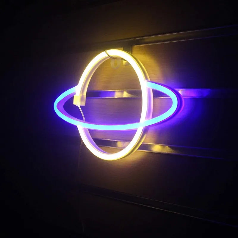 Planet Bar Neon Sign