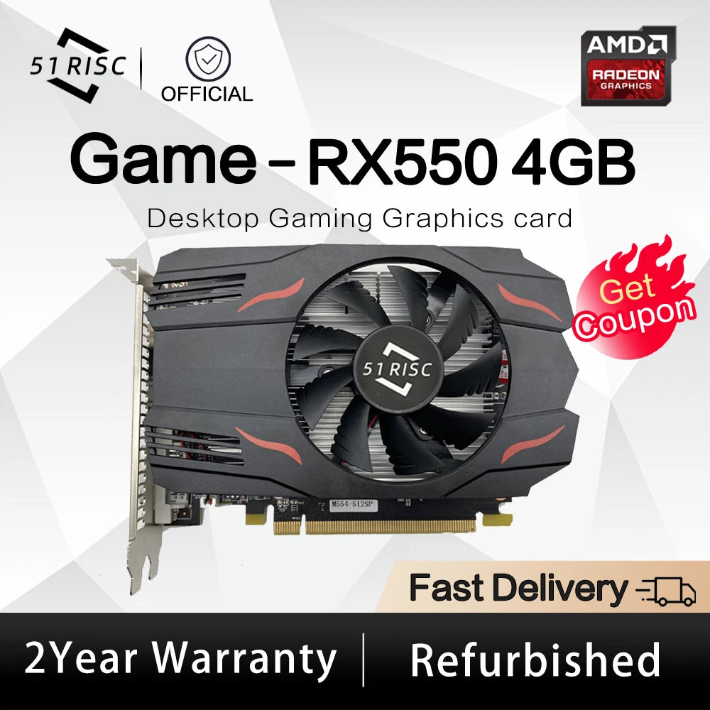 4GB Video Cards GPU 128Bit