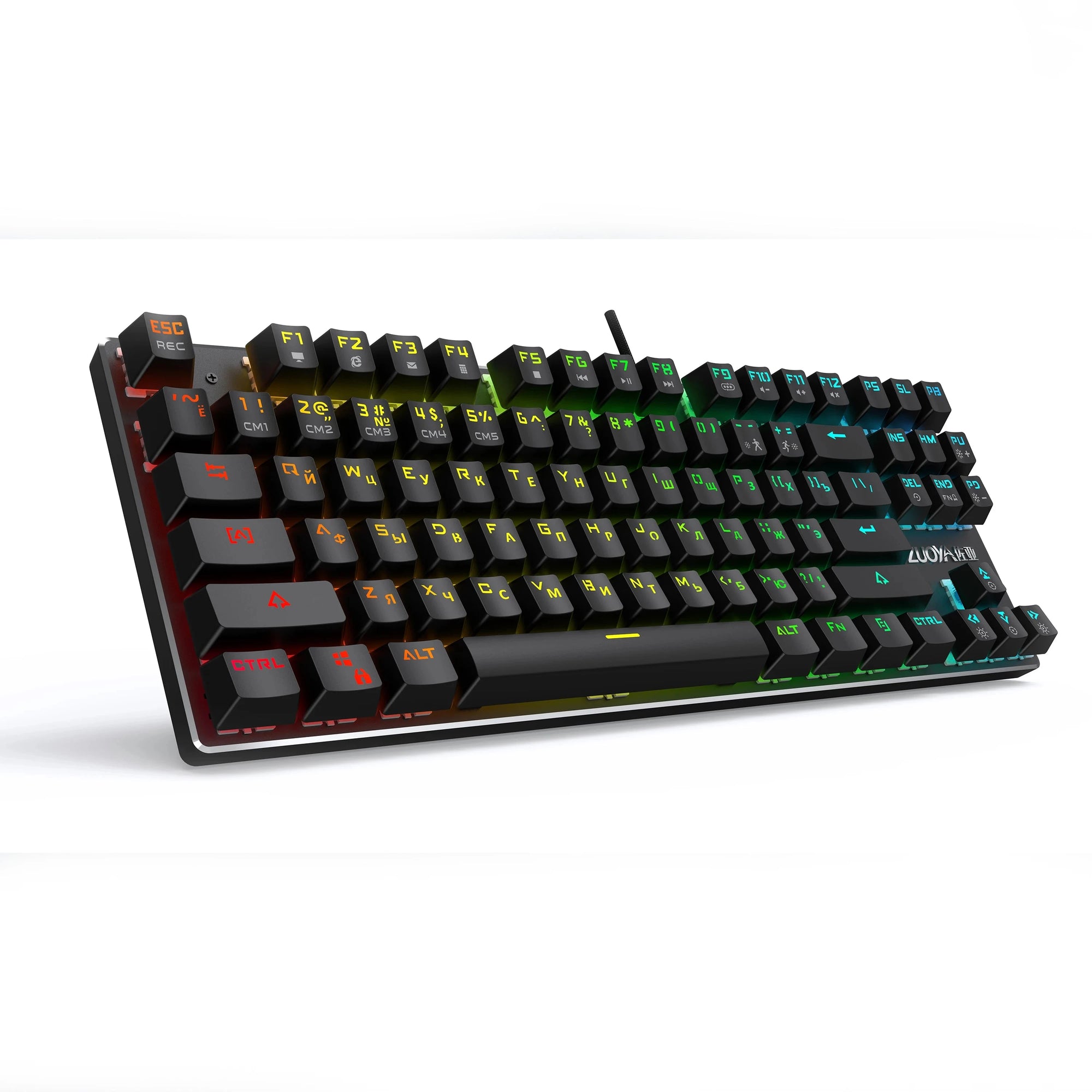 RGB Mix Backlit 87 104 Anti-ghosting Wired Gaming Keyboard