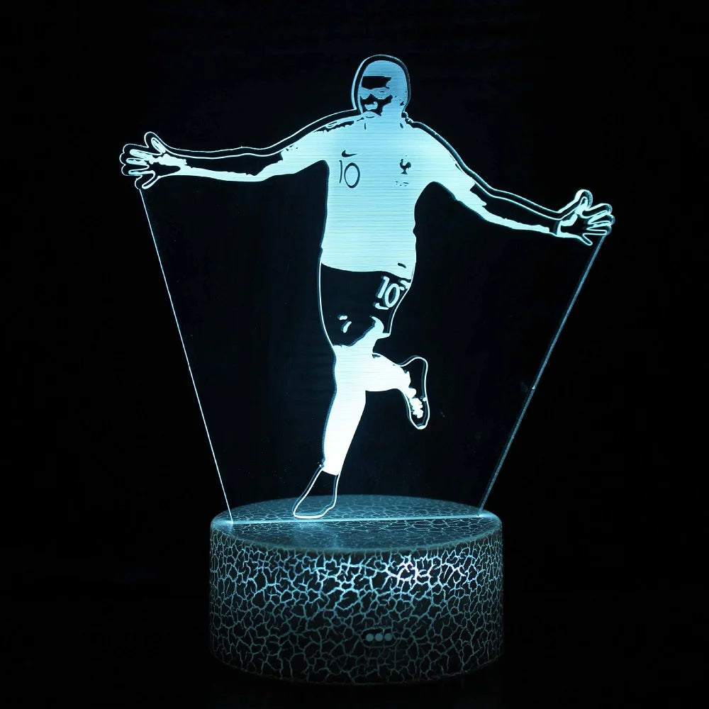 Football Player 3D LED Night Light