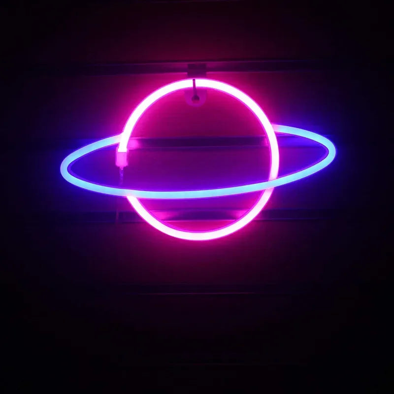 Planet Bar Neon Sign