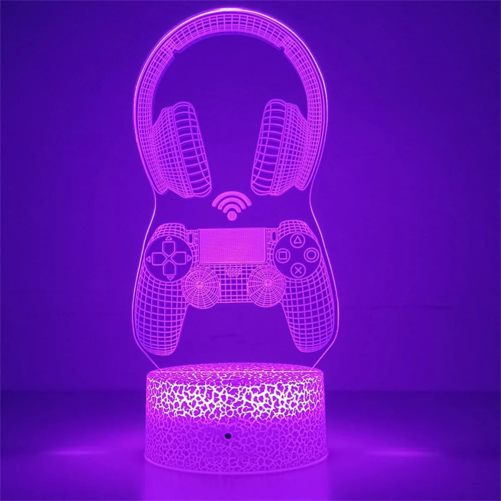 PS4 Gamepad 3D Night Light