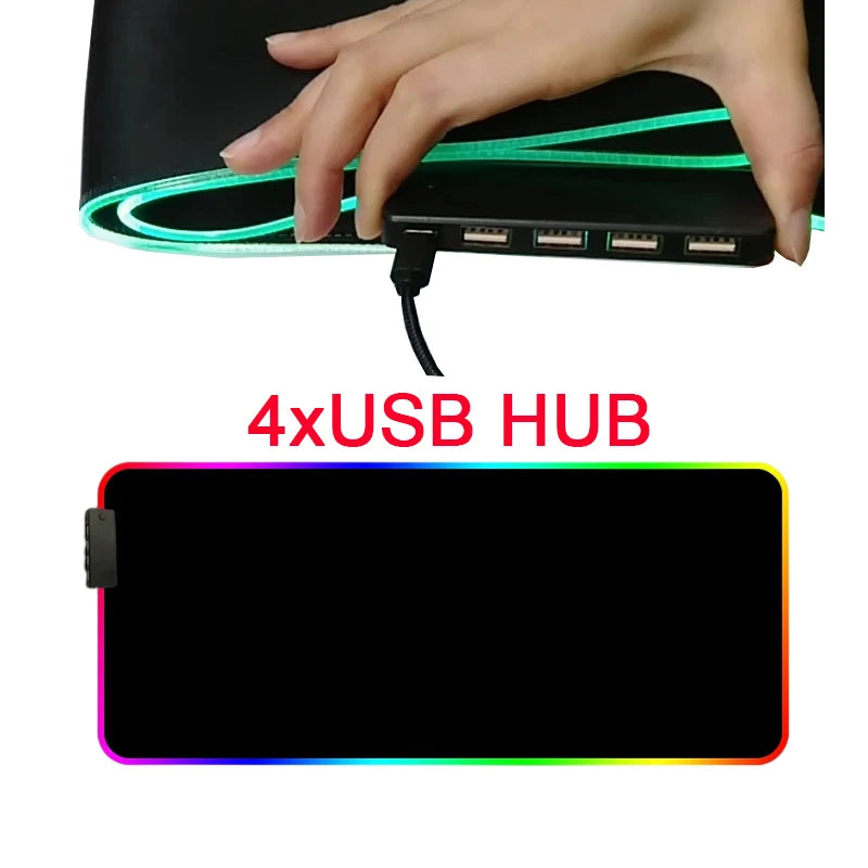 RGB LED Gaming Mousepad