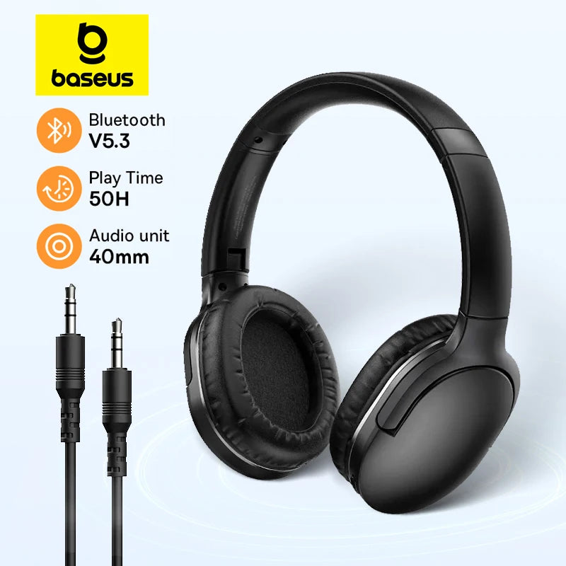 5.0 Foldable Wireless Bluetooth Headphones