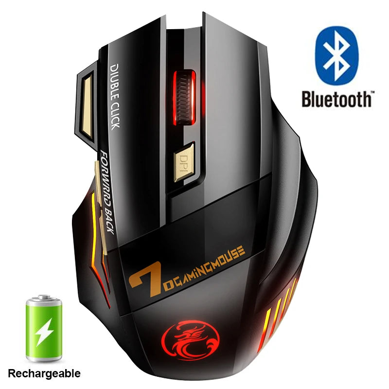 Rechargeable Wireless Silent Mouse