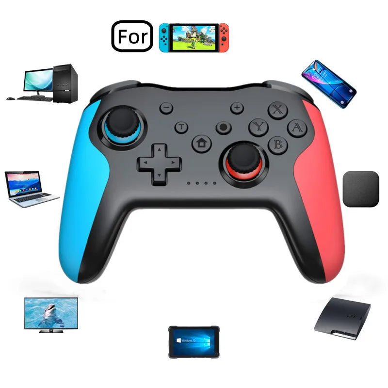 2PCS Bluetooth 2.4G Wireless Controller For Nintendo