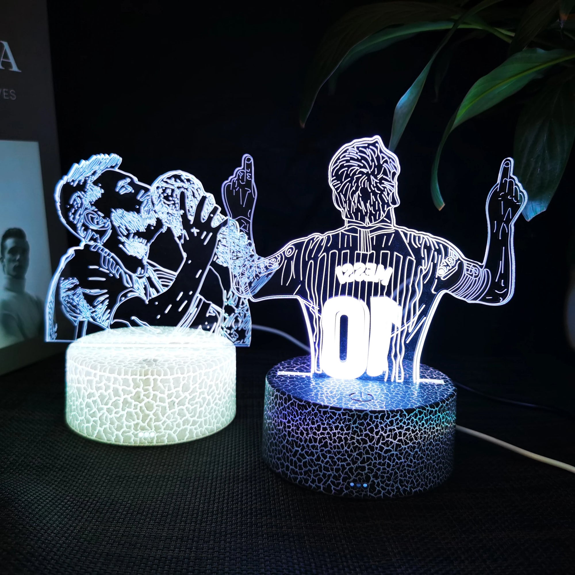 Football Player 3D LED Night Light