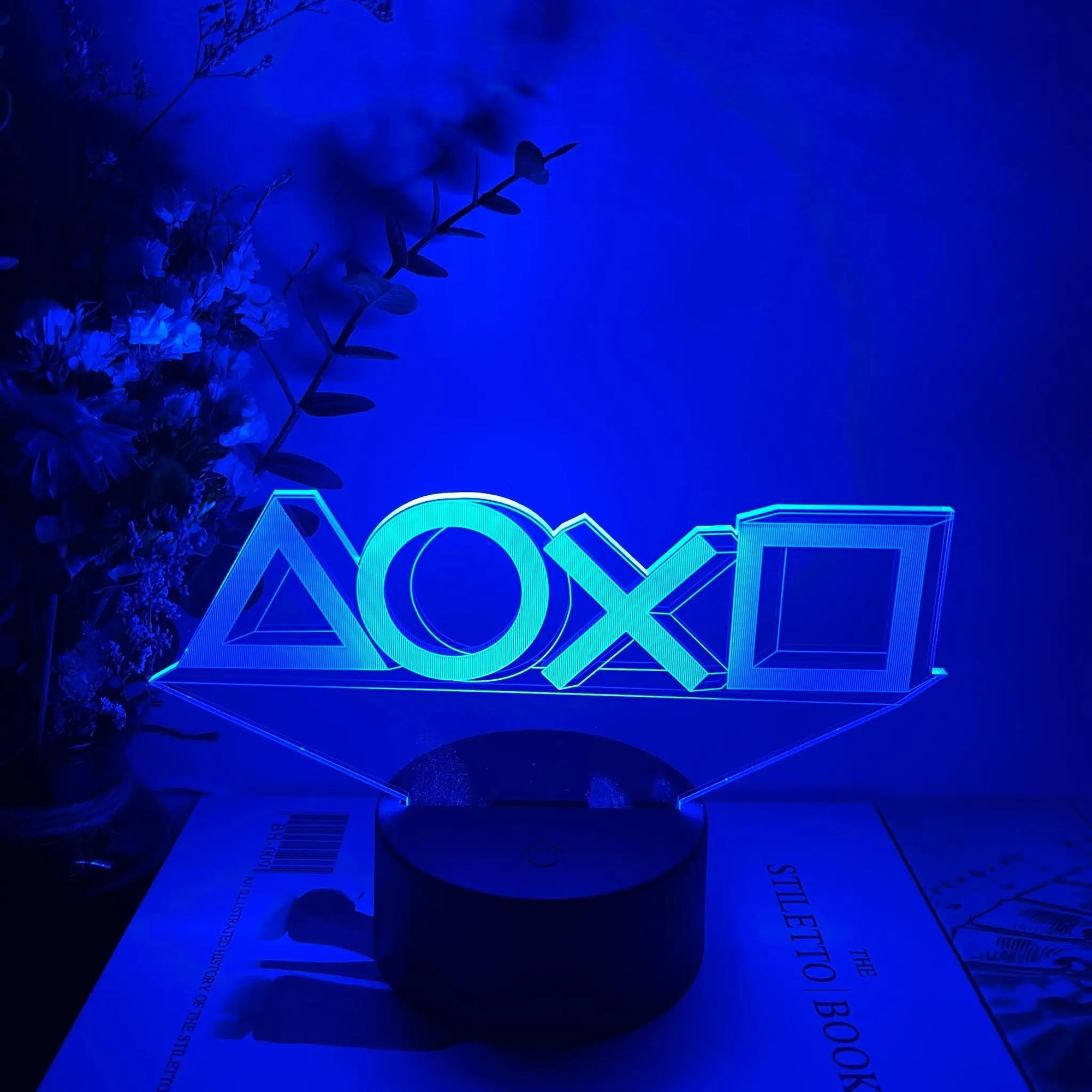 3D LED Gaming RGB Lamp