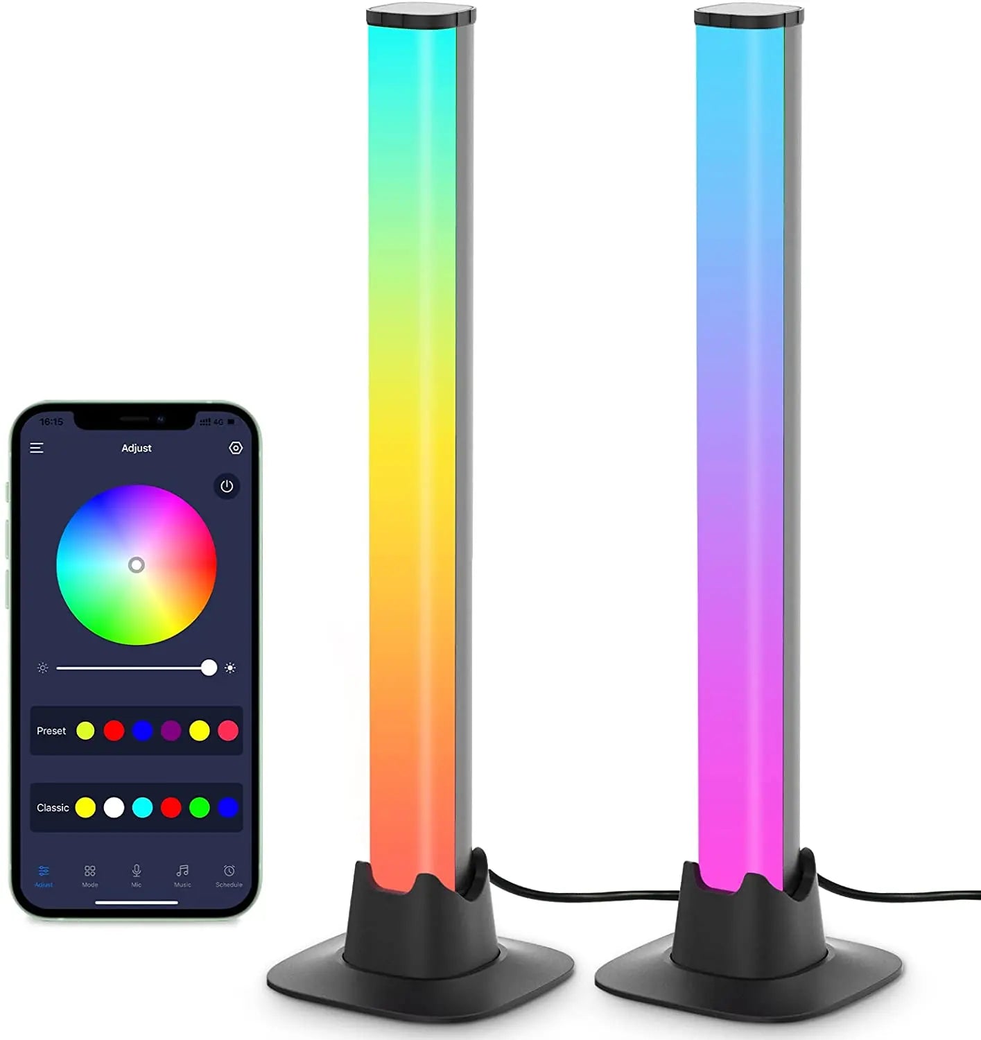 Smart RGB LED Light Bars