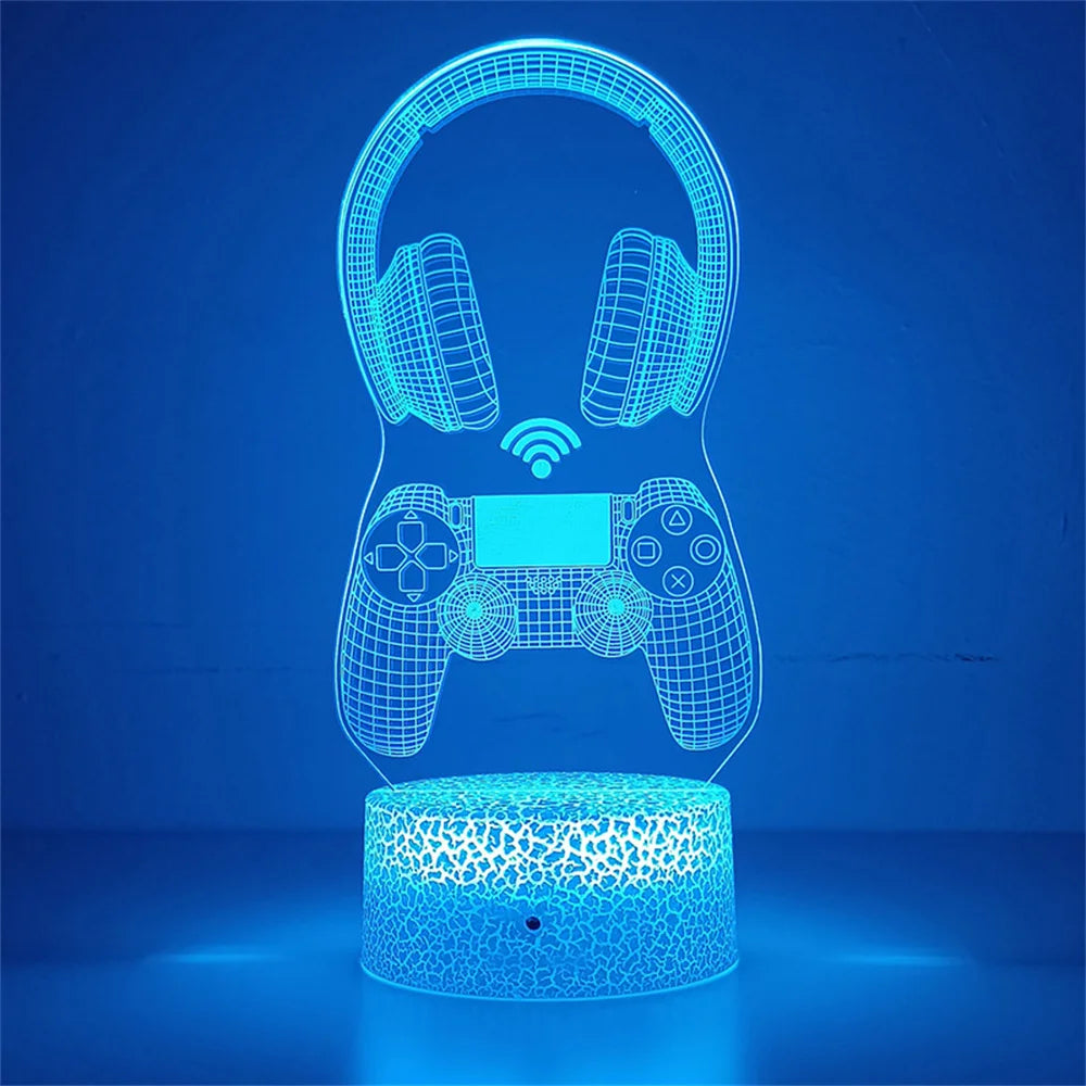 PS4 Gamepad 3D Night Light