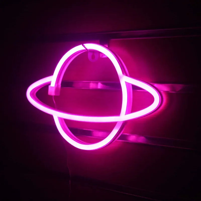 Planet Bar Neon Sign