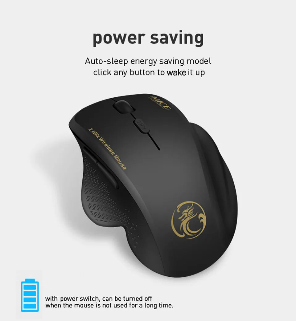 1600 DPI USB Optical 2.4G Wirelesss Mouse