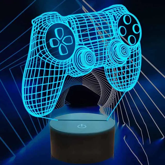 PS4 Gamepad 3D Night Light